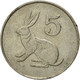 Monnaie, Zimbabwe, 5 Cents, 1980, TTB, Copper-nickel, KM:2 - Zimbabwe