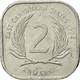 Monnaie, Etats Des Caraibes Orientales, Elizabeth II, 2 Cents, 1994, TTB - Caraïbes Orientales (Etats Des)