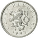 Monnaie, République Tchèque, 10 Haleru, 1993, TTB, Aluminium, KM:6 - Repubblica Ceca