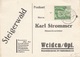 DEUTSCHES REICH 1940 - 5+3 Pfg Mit Randstück WHW Auf Firmen-Pk - Briefe U. Dokumente