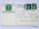 SUISSE / SCHWEIZ / SWITZERLAND // 1913, 5Rp. Postkarte + 5Rp Zusatzfrank., MONTREUX BON PORT 18.IV.13 => DEUTSCHLAND - Entiers Postaux