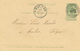 ZZ975 - Archive Louis MASELIS Roulers -  Entier Postal Armoiries FEXHE LE HAUT CLOCHER 1903 - Briefkaarten 1871-1909