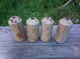 WWII LOT 4x German Stockmine M43 Beton Concrete Mine (Neutralisé) - Armes Neutralisées