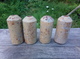 WWII LOT 4x German Stockmine M43 Beton Concrete Mine (Neutralisé) - Armes Neutralisées