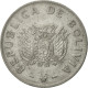 Monnaie, Bolivie, Boliviano, 1991, TTB, Stainless Steel, KM:205 - Bolivia