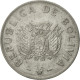 Monnaie, Bolivie, Boliviano, 1991, TTB, Stainless Steel, KM:205 - Bolivie