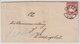 1873, Sehr Klarer Würstchen-Stp.  , #a827 - Covers & Documents