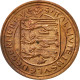 Monnaie, Guernsey, Elizabeth II, 2 New Pence, 1971, Heaton, TTB, Bronze, KM:22 - Guernesey