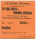 LUXEMBOURG - Football - Billet D'entrée - 1979 - FA RED BOYS - OMONIA NICOSIA - RARE Match Coupe D'Europe - - Other & Unclassified