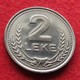 Albania 2 Lek 1989  Albanie  Wºº - Albania