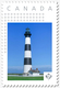 LIGHTHOUSE, B&w = Personalized Picture Postage Stamp, MNH Canada 2018 [p18-07s25] - Lighthouses