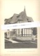 VILLERS - SUR - MER = Photo Et Plan De La Villa " Les Géraniums "  G. Duprez Architecte - Architecture, Maison (b233) - Architecture
