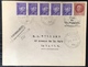 France ILOT DE SAINT NAZAIRE / POCHE DE L'ATLANTIQUE - 1945 - ENVELOPPE RECOMMANDEE Du Pouliguen - Francobolli Di Guerra