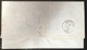 Mexique Janv 1862 Lettre "acheminée" De L'agence "Peterssen & BARJAU" Par Le Steamer ASIA Pour Bordeaux Par NEW YORK - Mexico