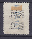 Spain Perfin Perforé Lochung 'R.M.B.C.' 1901 Alfons XIII. Stamp (2 Scans) - Abarten & Kuriositäten
