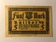 Allemagne Notgeld Ratibor 5 Mark - Collections
