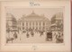 Photo PARIS Sur Carton Recto : Avenue De L' Opéra , Verso : L' Opéra - Voir Description - Anciennes (Av. 1900)