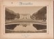 Photo VERSAILLES Sur Carton Recto : Le Château Galerie Des Glaces, Verso : Le Petit Trianon - Voir Description - Anciennes (Av. 1900)