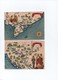 Lot  4 Cartes    Asie   Années 1950 - Autres & Non Classés