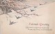 AR69 Greetings - Yuletide Greeting - Snow, Birds - Other & Unclassified