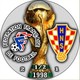 PIN FIFA WORLD CUP 1998 1/2 FINAL FRANCE Vs CROATIA - Fussball