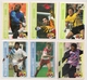 6 Cartes Panini Football 1994 Cards Official. Barthez Bell Ettori Desailly Emmanuel Petit Lama - Other & Unclassified