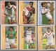 6 Cartes Panini Football 1994 Cards Official. Lizarazu Dugarry Djorkaeff Vercruysse Laurent Blanc Bravo - Other & Unclassified