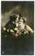 ROMANTIC COUPLE (HAND-COLOURED) / POSTMARK - SOUTH EASTERN D.O. GLASGOW / ADDRESS - AYR, YORK STREET LANE - Couples