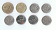 LOT 8 PIECES ISLANDE - 1 De 100 Kr 2006- 1 De  50 Kr 1992- 6 De  1 Kr 1984 1987 2005 2006 - IJsland