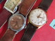 Delcampe - Lot De 8  MONTRES ,,voir Plusieurs Scans,,,sans Garantie De Marche,,,LIRE DESCRIPTION IMPORTANT - Other & Unclassified