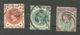 Grande-Bretagne N°91 à 93 Cote 5 Euros - Used Stamps