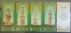 E11e24 - Egypt UAR 1973 SG 1189-1192 Cplte Set 4v. MNH - Post Day, Mosque Minarets, Strip Of 4 - Unused Stamps