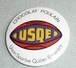 Vintage Ancien Badge En Tôle émaillée, Chocolat POULAIN, USQE Union Sportive Quillan Esperaza Rugby - Cioccolato