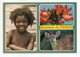Gabon--Souvenir Du Gabon --1989--- Multivues ...Un Sourire Comme Souvenir ---(enfant,fleur,animal ) - Gabón