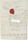 Armée D' Italie / Attribution 1793 CONGE ABSOLU Caporal Suite Blessures / Vétérans Nationaux / Citoyen Devillard Gray 70 - Documents