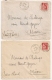 Cachet Tireté BREZINS Isère Sur 2 Enveloppes Pour MACON. Mécaniques à L'Arrivée. 1933 - 1921-1960: Période Moderne