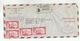 1957 Registered EL SALVADOR To UN NY COVER Airmail National Theatre Circuit To United Nations Usa Chalatenango Stamps - El Salvador