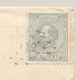 Nederland - 1891 - 12,5 Cent Willem III Met Puntstempel 122 En KR Winschoten Naar Obersdorf / Deutschland - Briefe U. Dokumente