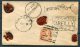 India Registered Stationery Cover. Bareilly Barielly R.S. Sambhar - 1882-1901 Empire