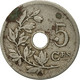 Monnaie, Belgique, 5 Centimes, 1904, TB, Copper-nickel, KM:54 - 5 Cents