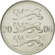 Monnaie, Estonia, 20 Senti, 2006, No Mint, SPL, Nickel Plated Steel, KM:23a - Estonia