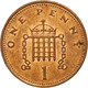 Monnaie, Grande-Bretagne, Elizabeth II, Penny, 2006, TTB, Copper Plated Steel - 1 Penny & 1 New Penny