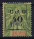 Guadeloupe: Yv 50  MH/* Flz/ Charniere - Unused Stamps