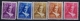 Luxembourg : Mi Nr 252 - 256 MH/* Flz/ Charniere  1933 - Unused Stamps