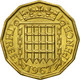 Monnaie, Grande-Bretagne, Elizabeth II, 3 Pence, 1967, SUP, Nickel-brass, KM:900 - F. 3 Pence