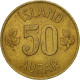 Monnaie, Iceland, 50 Aurar, 1969, TB+, Nickel-brass, KM:17 - Islande