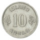 Monnaie, Iceland, 10 Aurar, 1974, TB+, Aluminium, KM:10a - Iceland