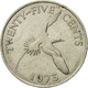 Monnaie, Bermuda, Elizabeth II, 25 Cents, 1973, TTB, Copper-nickel, KM:18 - Bermudas