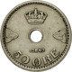 Monnaie, Norvège, Haakon VII, 50 Öre, 1940, TB+, Copper-nickel, KM:386 - Noorwegen