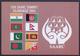 PAKISTAN POST CARD - 12th SAARC SUMMIT At ISLAMABAD 2004, Flags Of India Bangladesh Afghanistan Bhutan POSTCARD - Other & Unclassified